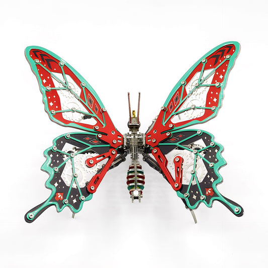 Steel Mechanical Butterfly 3D Metal Puzzle – Fantasy Model Kit - 3D Metal Puzzle Kit | Karpenter Shop