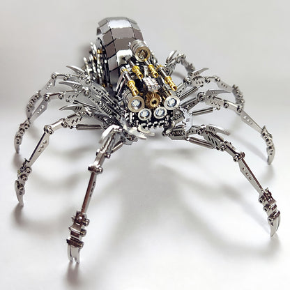 Steel Beast Spider King 3D Metal Puzzle – Mechanical Insect Model - 3D Metal Puzzle Kit | Karpenter Shop