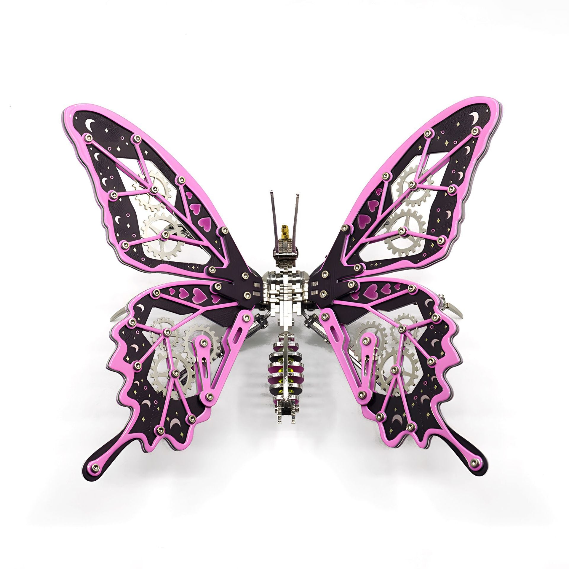 Steel Mechanical Butterfly 3D Metal Puzzle – Fantasy Model Kit - 3D Metal Puzzle Kit | Karpenter Shop