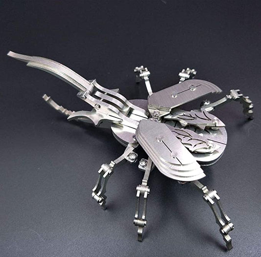 3D Metal Iron Beetle Insect Mechanical Puzzle Model Kit - 3D Metal Puzzle Kit | Karpenter Shop