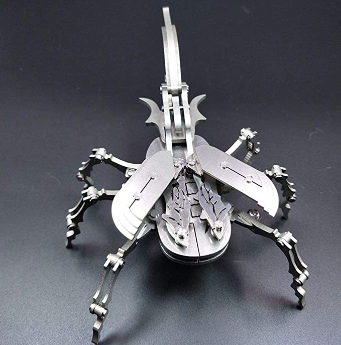3D Metal Iron Beetle Insect Mechanical Puzzle Model Kit - 3D Metal Puzzle Kit | Karpenter Shop