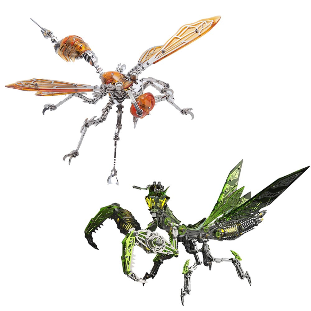 Mechanical Punk Mantis 3D Metal Model Kits DIY 1000+PCS - 3D Metal Puzzle Kit | Karpenter Shop