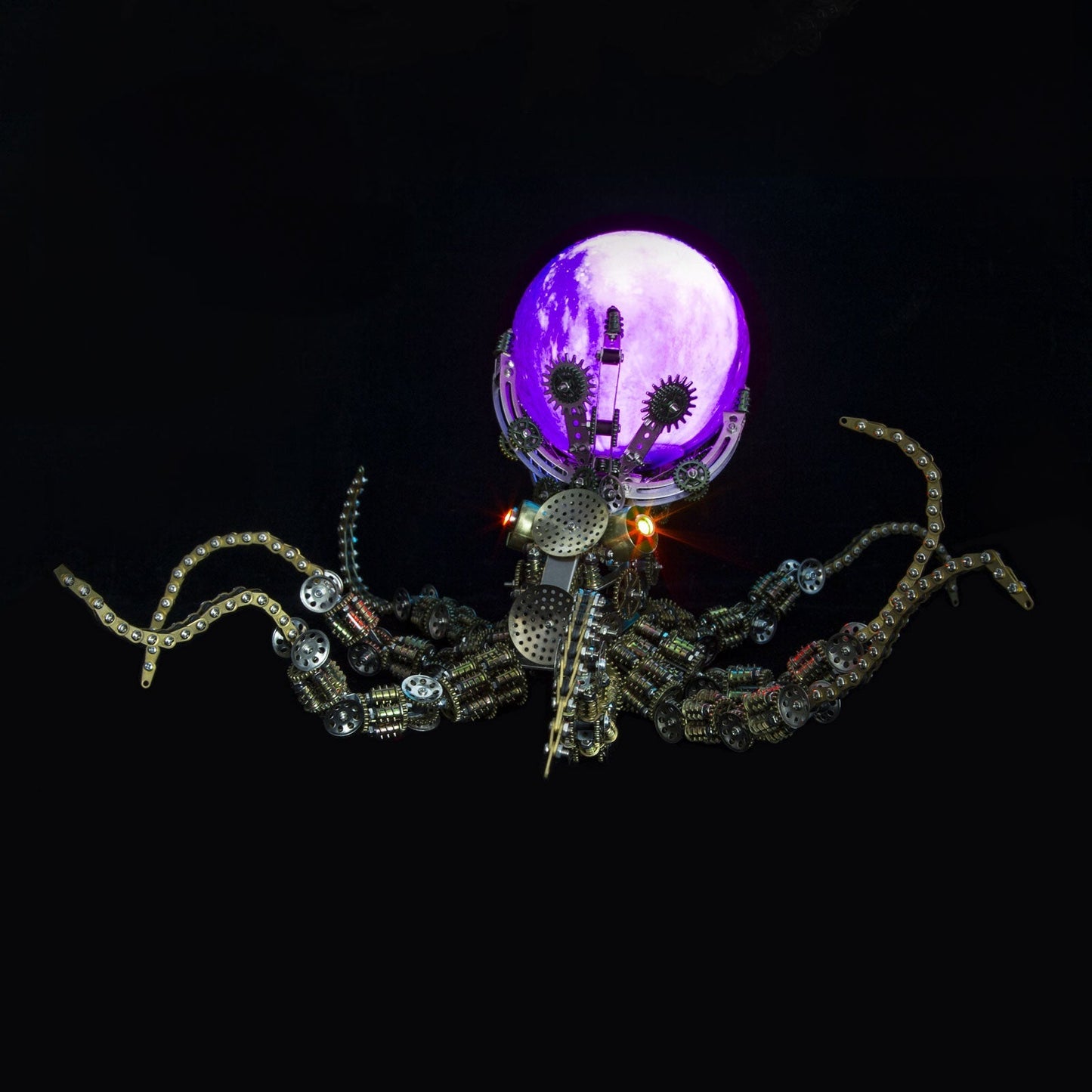 2400PCS+ Steampunk Mechanical Octopus Metal DIY 3D Model Kit - 3D Metal Puzzle Kit | Karpenter Shop