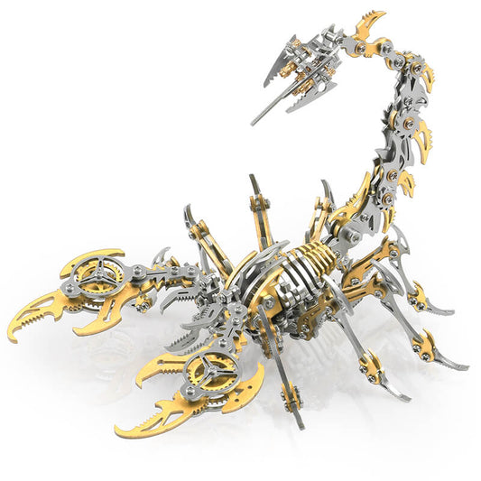 3D Scorpion Metal Puzzle Colorful Model Kit for Gifts and Decoration - 3D Metal Puzzle Kit | Karpenter Shop