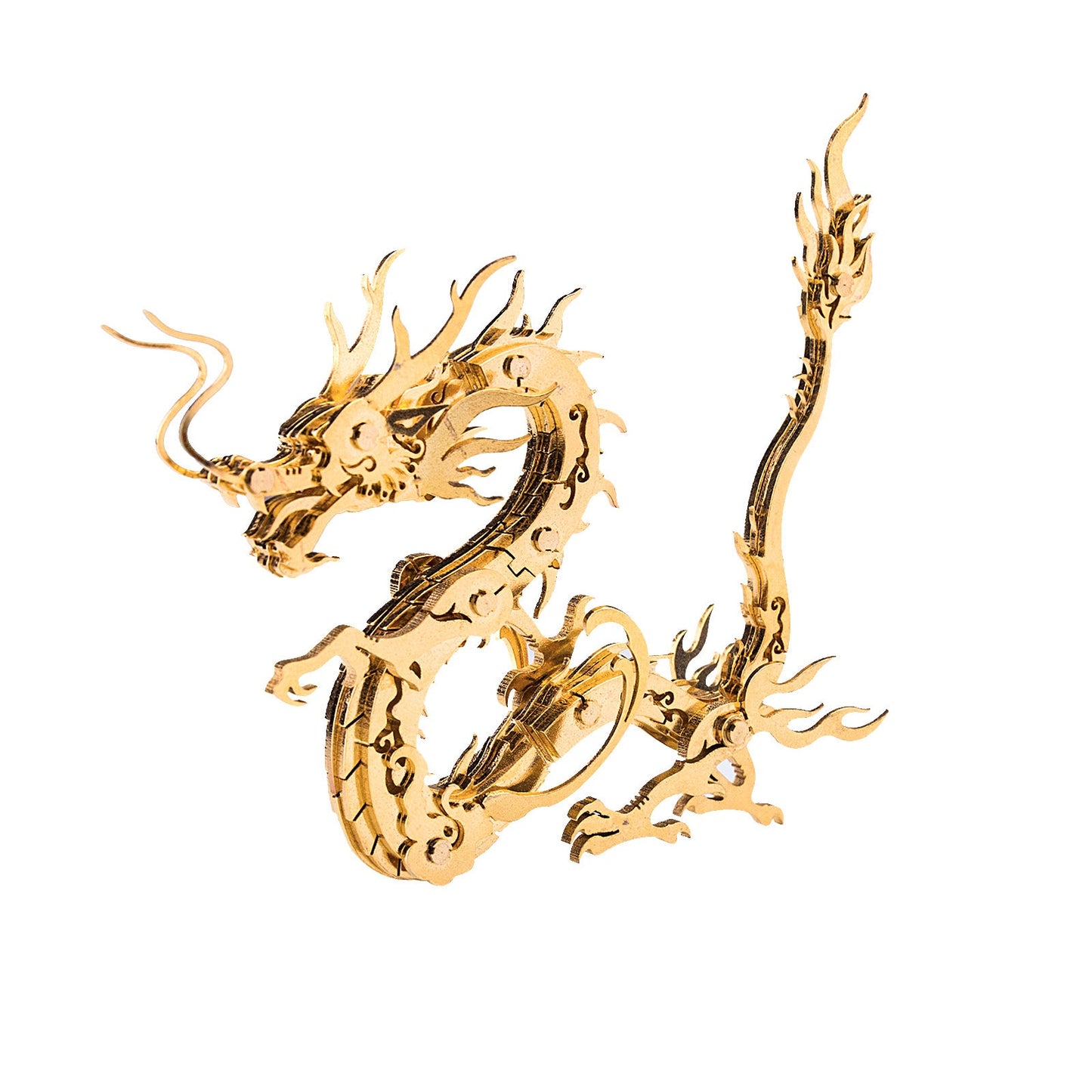 100PCS+ Chinese Dragon 3D Metal Puzzle DIY Assembly Kit - 3D Metal Puzzle Kit | Karpenter Shop
