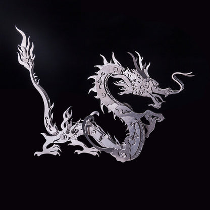 100PCS+ Chinese Dragon 3D Metal Puzzle DIY Assembly Kit - 3D Metal Puzzle Kit | Karpenter Shop