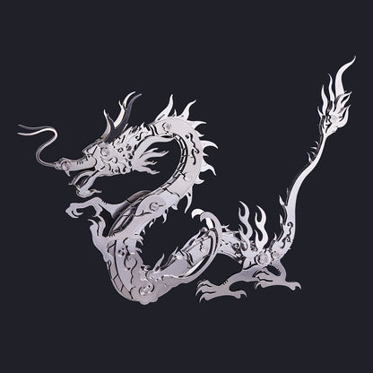 100PCS+ Chinese Dragon 3D Metal Puzzle DIY Assembly Kit - 3D Metal Puzzle Kit | Karpenter Shop