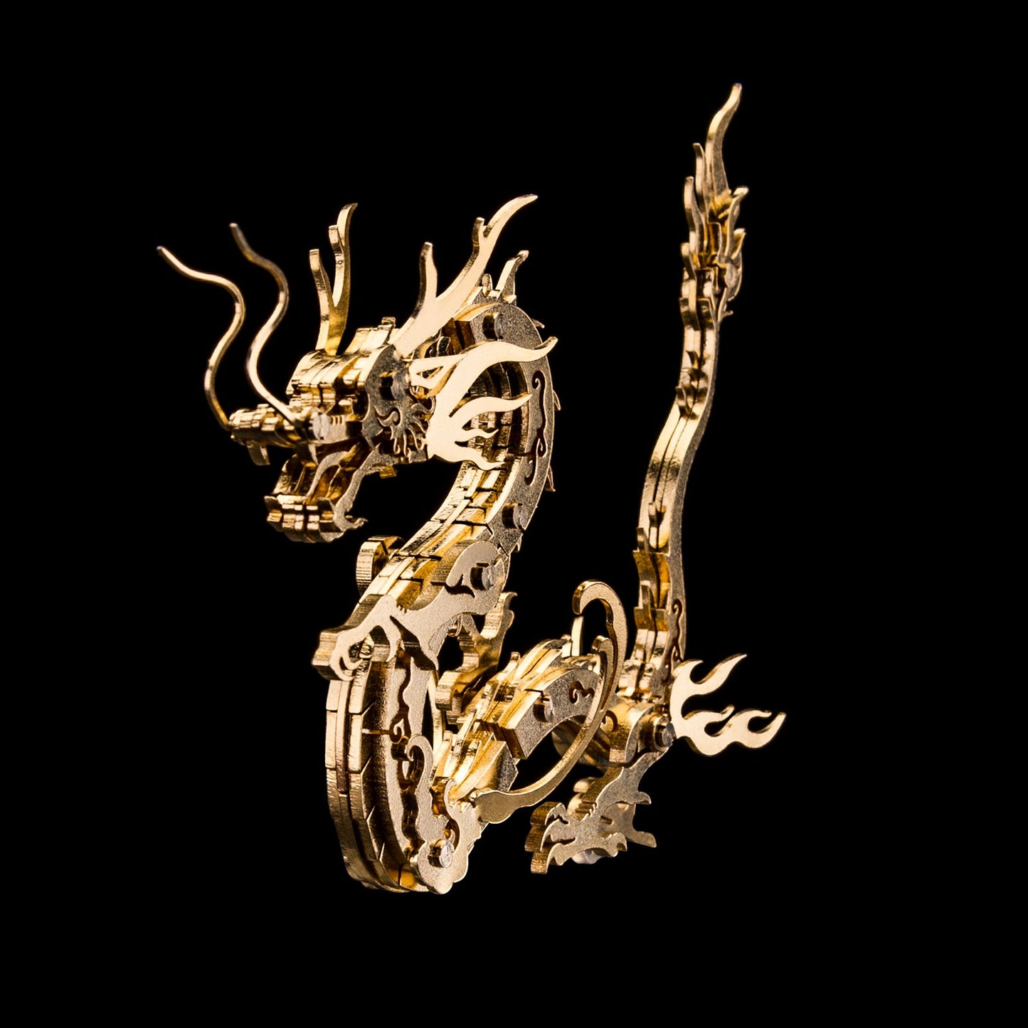 100PCS+ Chinese Dragon 3D Metal Puzzle DIY Assembly Kit - 3D Metal Puzzle Kit | Karpenter Shop