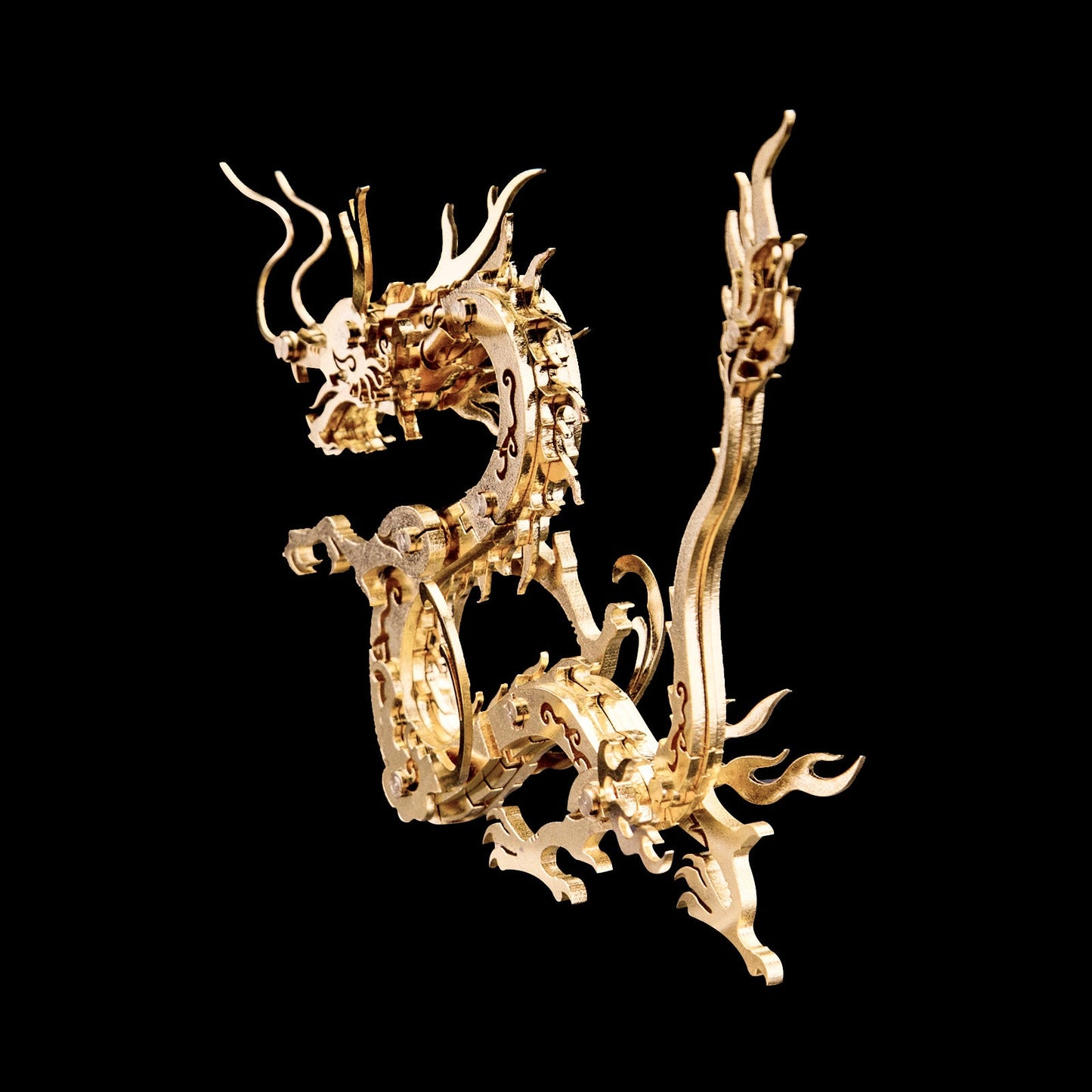 100PCS+ Chinese Dragon 3D Metal Puzzle DIY Assembly Kit - 3D Metal Puzzle Kit | Karpenter Shop