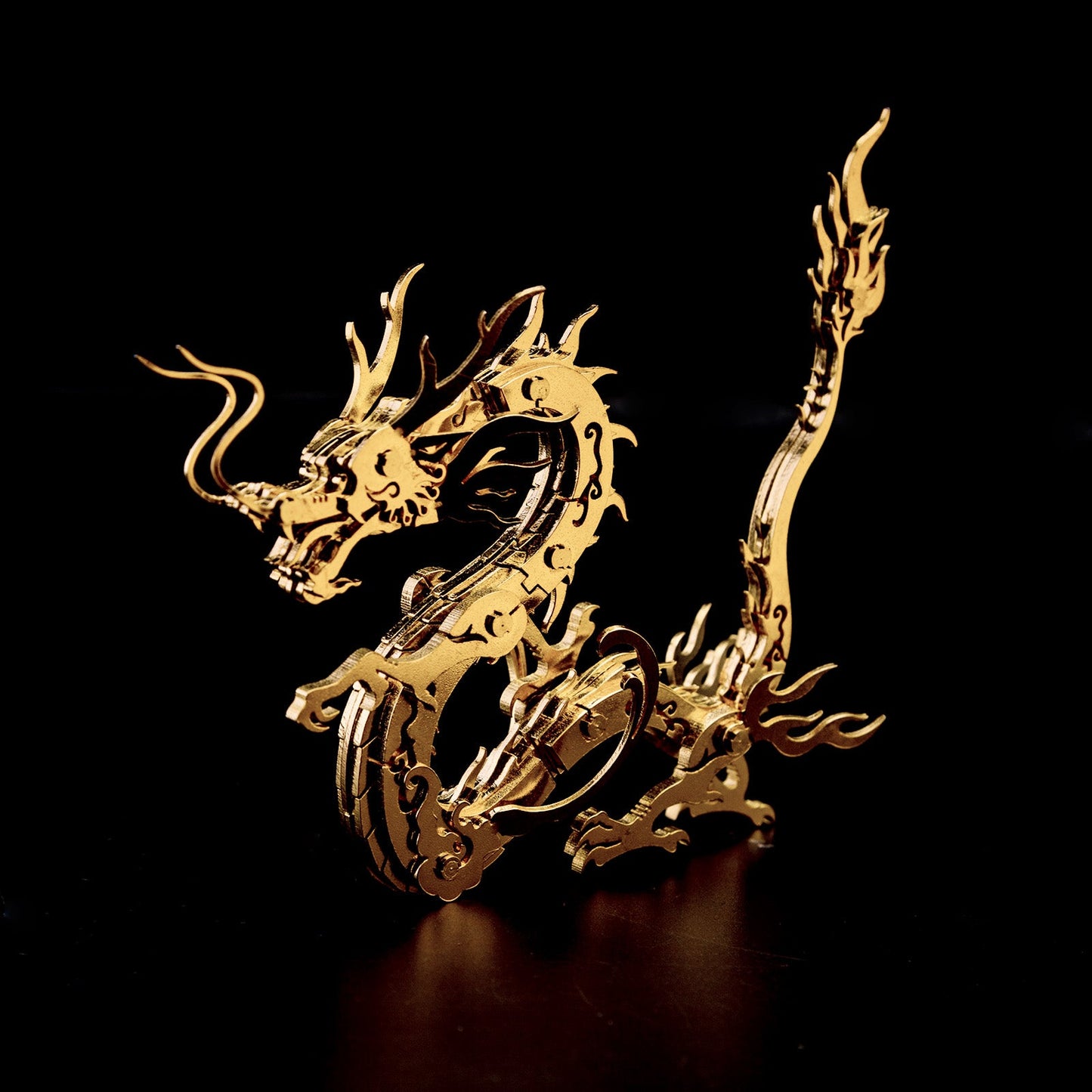 100PCS+ Chinese Dragon 3D Metal Puzzle DIY Assembly Kit - 3D Metal Puzzle Kit | Karpenter Shop