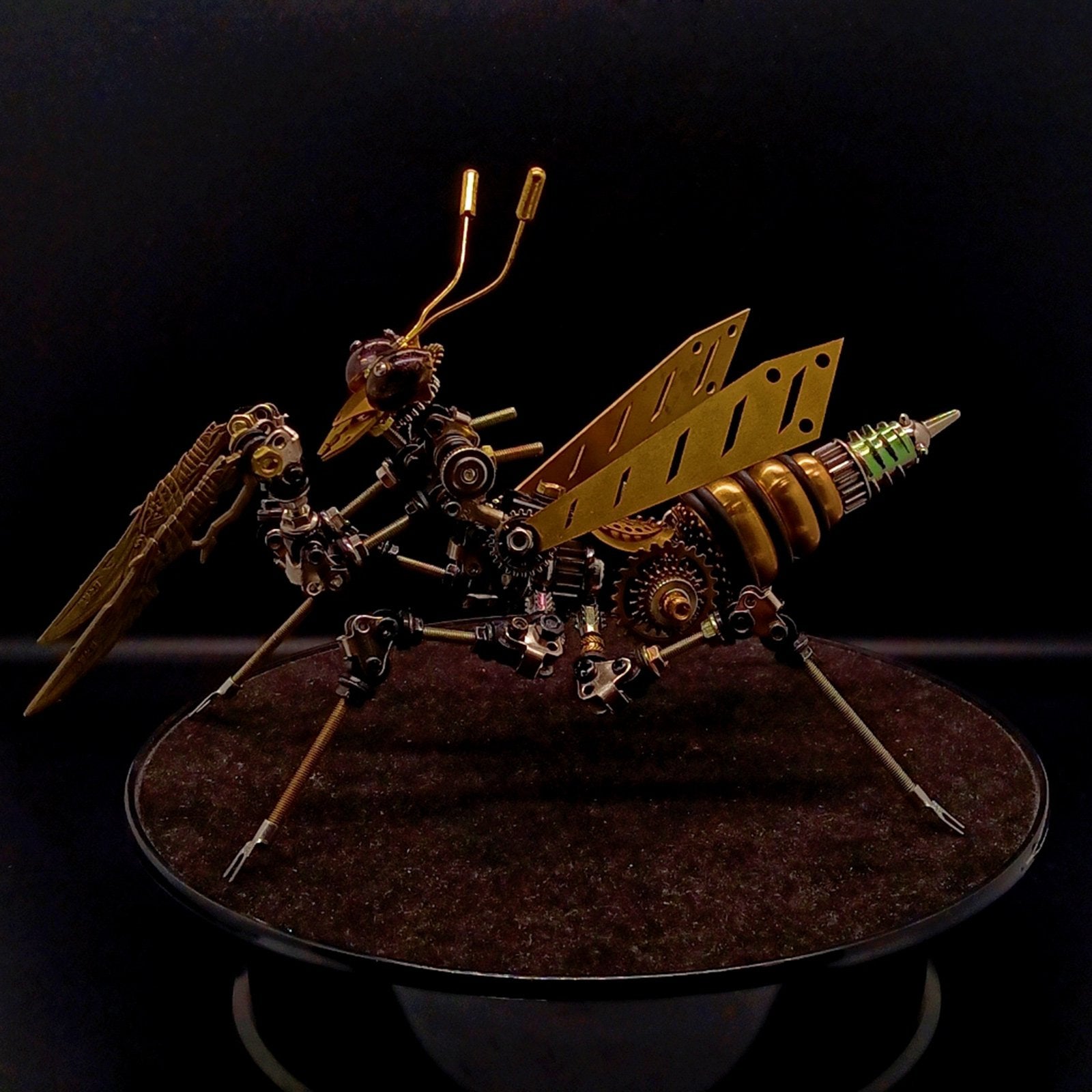 3D Metal Assembly DIY Mechanical Mantis Insect Model Puzzle kit - 3D Metal Puzzle Kit | Karpenter Shop
