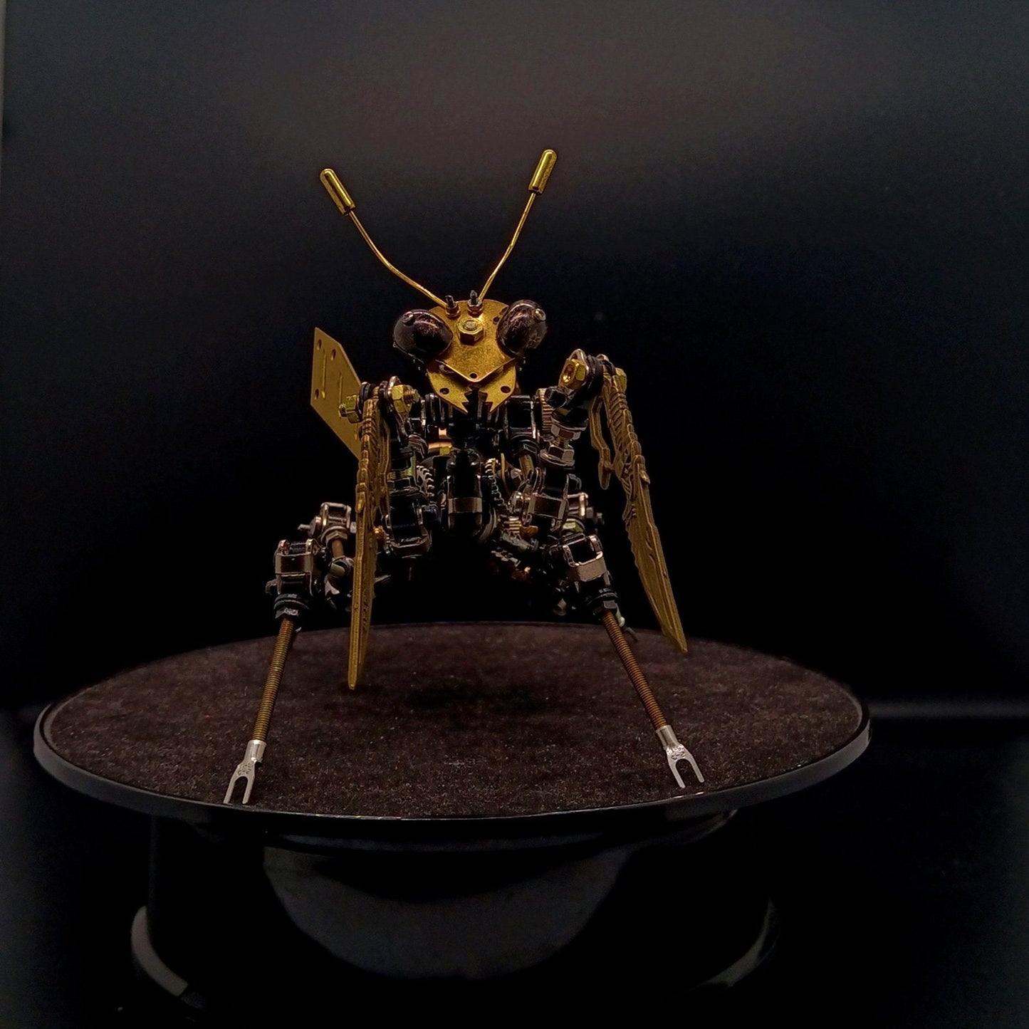 3D Metal Assembly DIY Mechanical Mantis Insect Model Puzzle kit - 3D Metal Puzzle Kit | Karpenter Shop