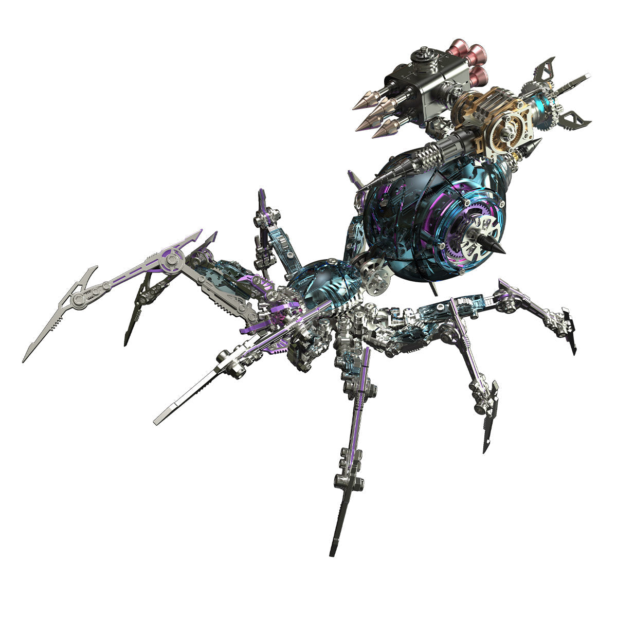 3D Steampunk Mechanical War Spider Tarantula Spider Model Building Kits for Adults - 3D Metal Puzzle Kit | Karpenter Shop