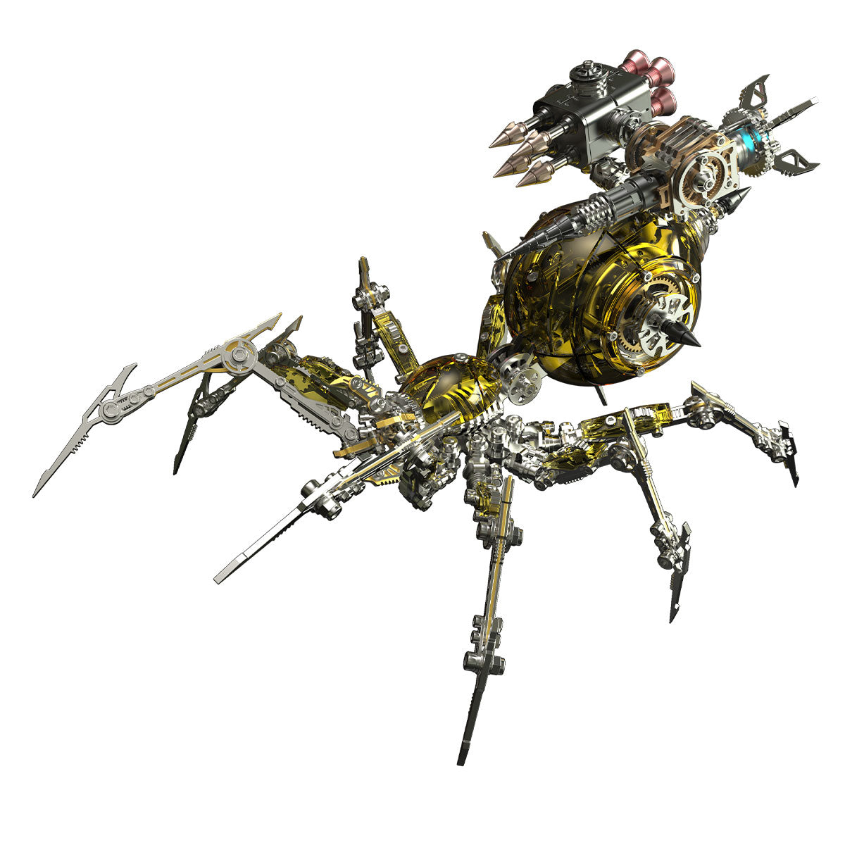 3D Steampunk Mechanical War Spider Tarantula Spider Model Building Kits for Adults - 3D Metal Puzzle Kit | Karpenter Shop