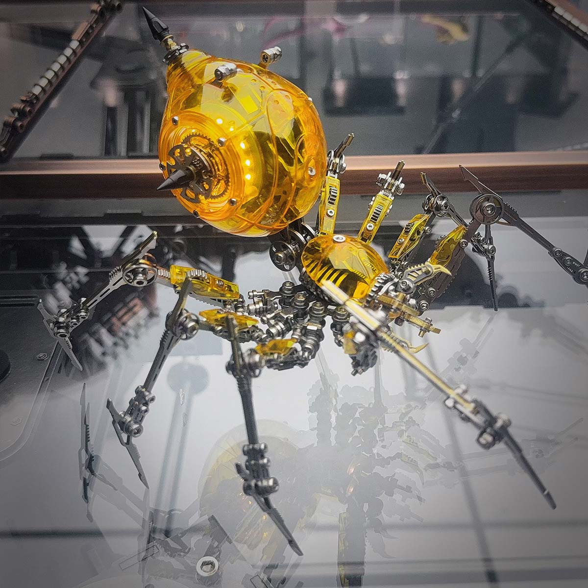 3D Steampunk Mechanical War Spider Tarantula Spider Model Building Kits for Adults - 3D Metal Puzzle Kit | Karpenter Shop