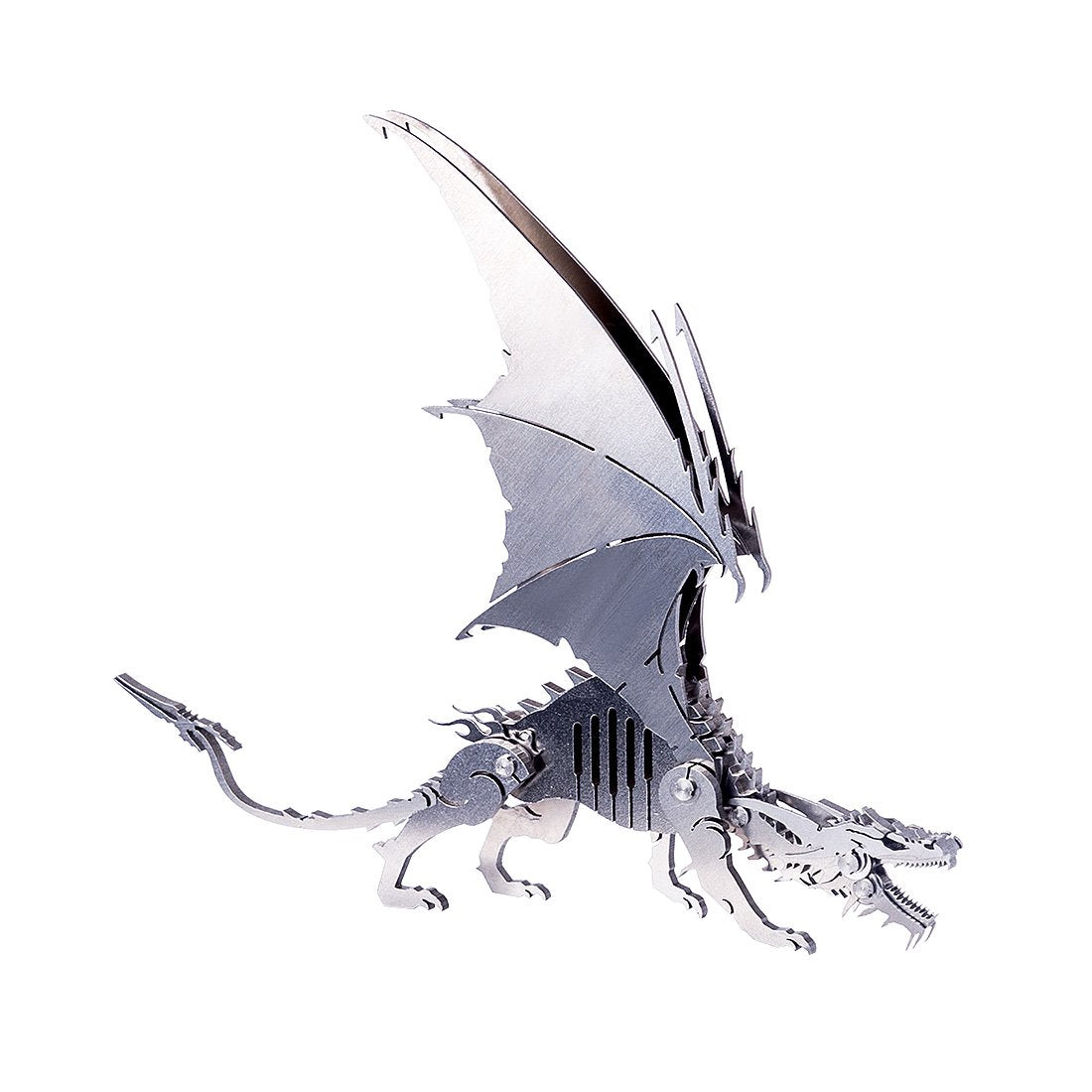 Ice Dragon 3D Metal Puzzle DIY Kit – Palm-Sized Flying Dragon - 3D Metal Puzzle Kit | Karpenter Shop
