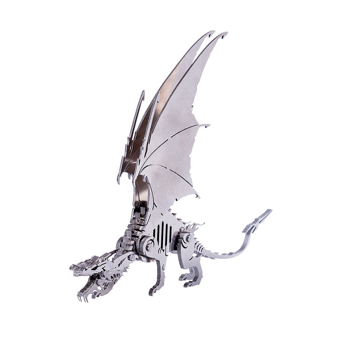 Ice Dragon 3D Metal Puzzle DIY Kit – Palm-Sized Flying Dragon - 3D Metal Puzzle Kit | Karpenter Shop