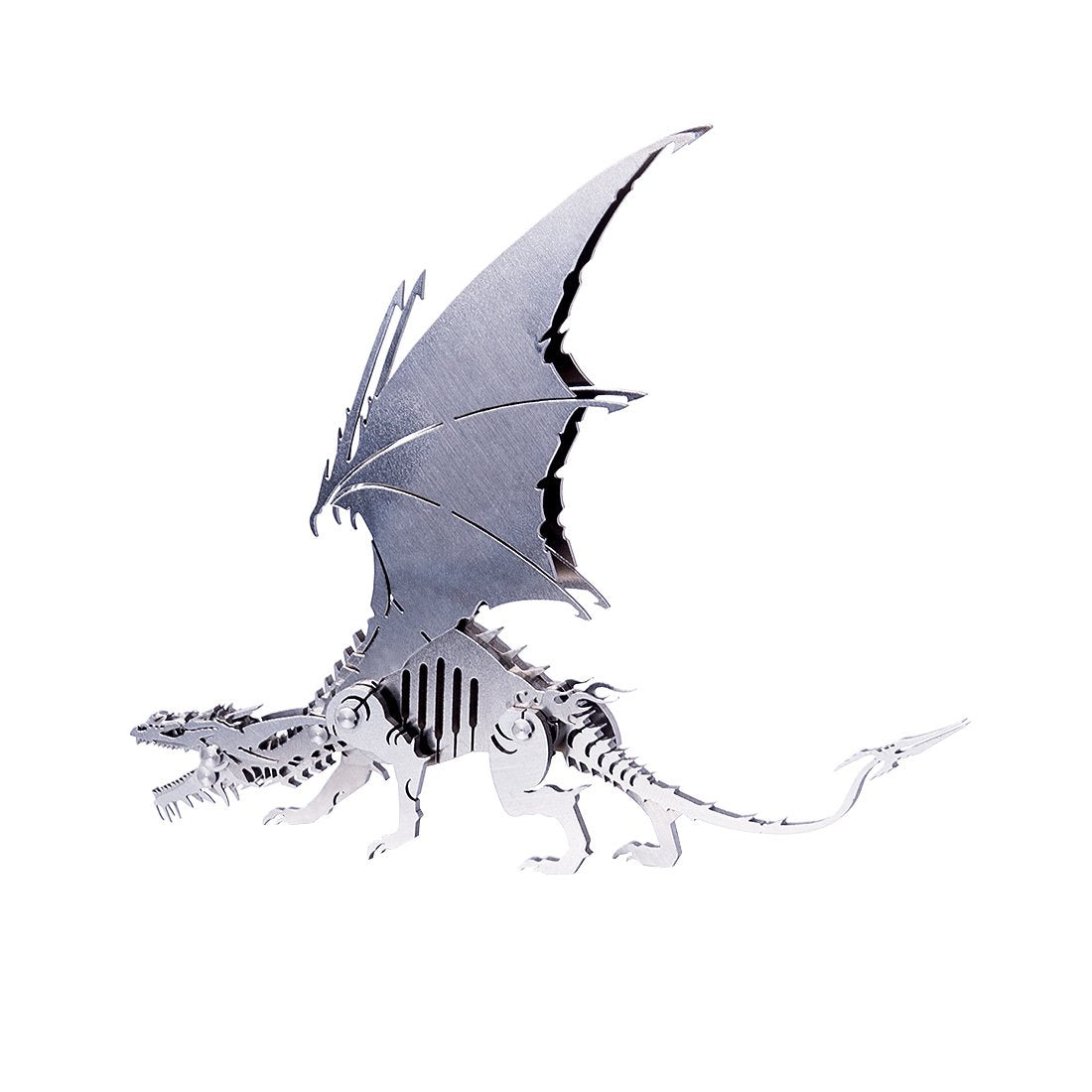 Ice Dragon 3D Metal Puzzle DIY Kit – Palm-Sized Flying Dragon - 3D Metal Puzzle Kit | Karpenter Shop