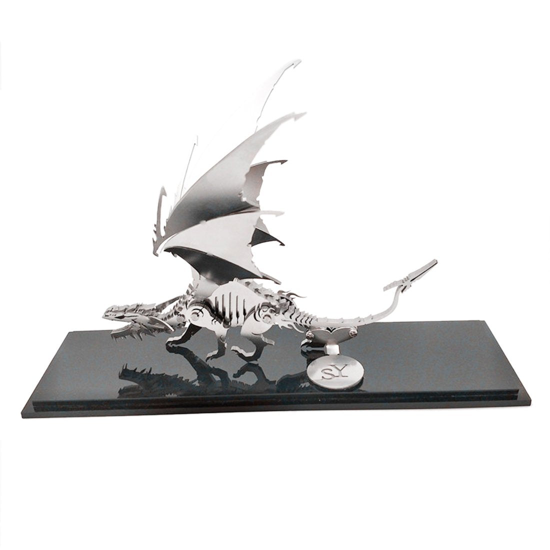 Ice Dragon 3D Metal Puzzle DIY Kit – Palm-Sized Flying Dragon - 3D Metal Puzzle Kit | Karpenter Shop