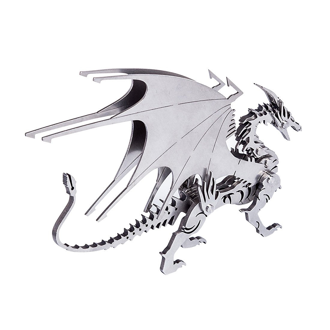 Ice Dragon 3D Metal Puzzle DIY Kit – Palm-Sized Flying Dragon - 3D Metal Puzzle Kit | Karpenter Shop