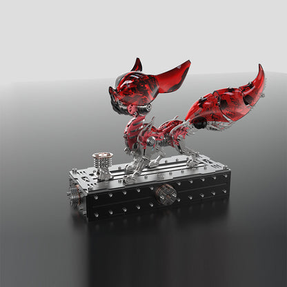 Fox Hanfei 339PCS 3D Mechanical Metal Model – Magnetic LED Kit - 3D Metal Puzzle Kit | Karpenter Shop