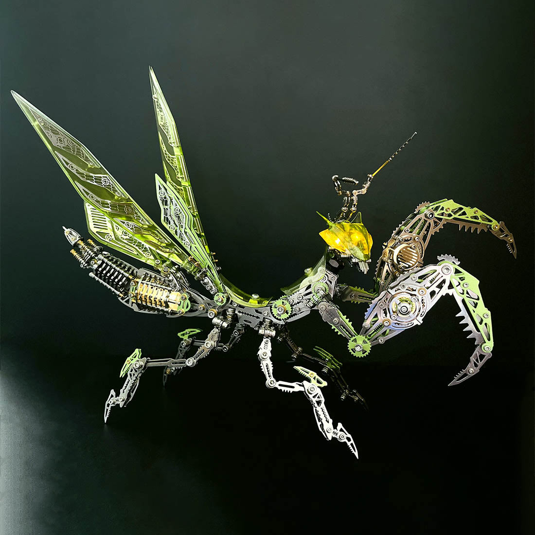 Mechanical Punk Mantis 3D Metal Model Kits DIY 1000+PCS - 3D Metal Puzzle Kit | Karpenter Shop