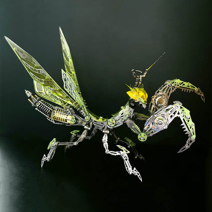 Mechanical Punk Mantis 3D Metal Model Kits DIY 1000+PCS - 3D Metal Puzzle Kit | Karpenter Shop