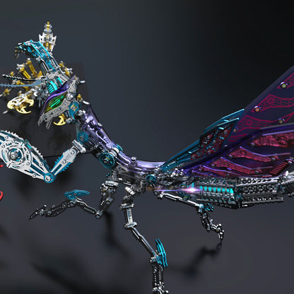 Mechanical Punk Mantis 3D Metal Model Kits DIY 1000+PCS - 3D Metal Puzzle Kit | Karpenter Shop