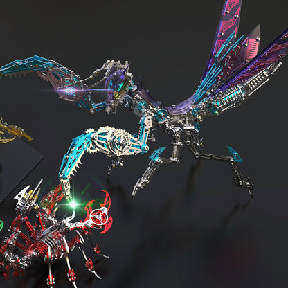 Mechanical Punk Mantis 3D Metal Model Kits DIY 1000+PCS - 3D Metal Puzzle Kit | Karpenter Shop