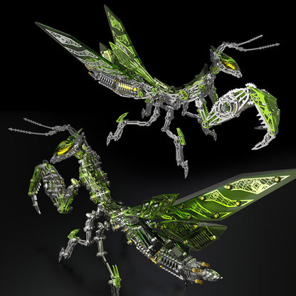 Mechanical Punk Mantis 3D Metal Model Kits DIY 1000+PCS - 3D Metal Puzzle Kit | Karpenter Shop