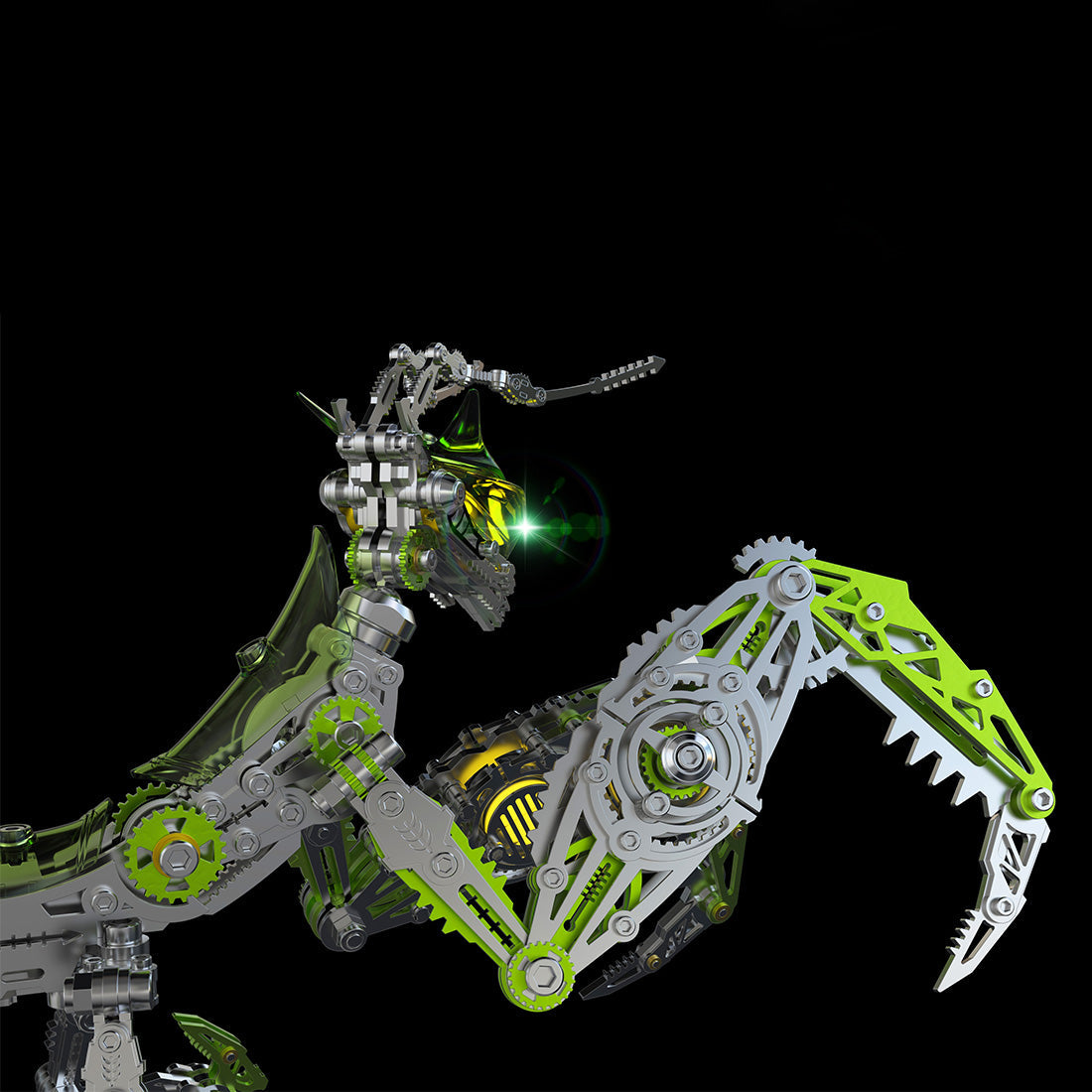 Mechanical Punk Mantis 3D Metal Model Kits DIY 1000+PCS - 3D Metal Puzzle Kit | Karpenter Shop