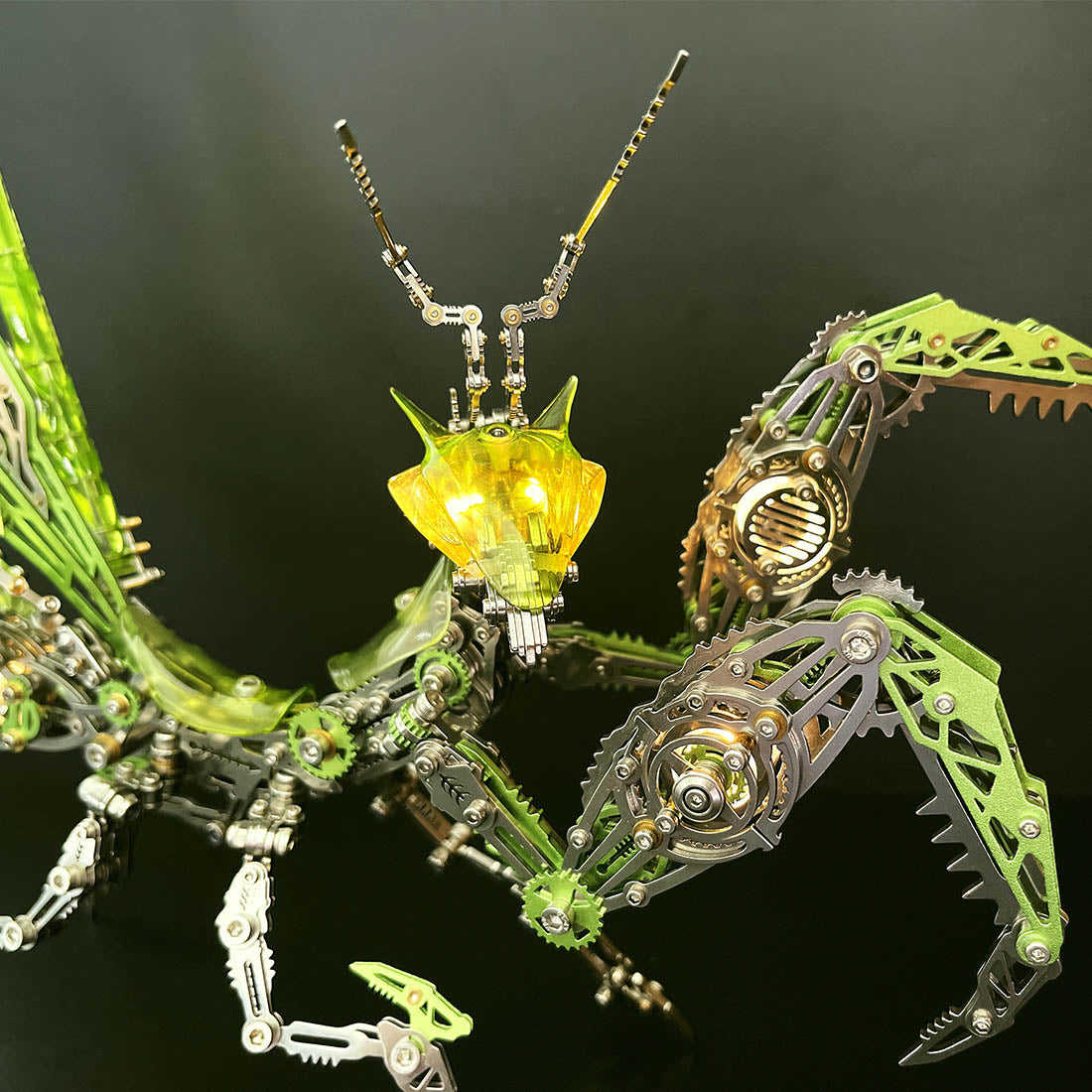 Mechanical Punk Mantis 3D Metal Model Kits DIY 1000+PCS - 3D Metal Puzzle Kit | Karpenter Shop