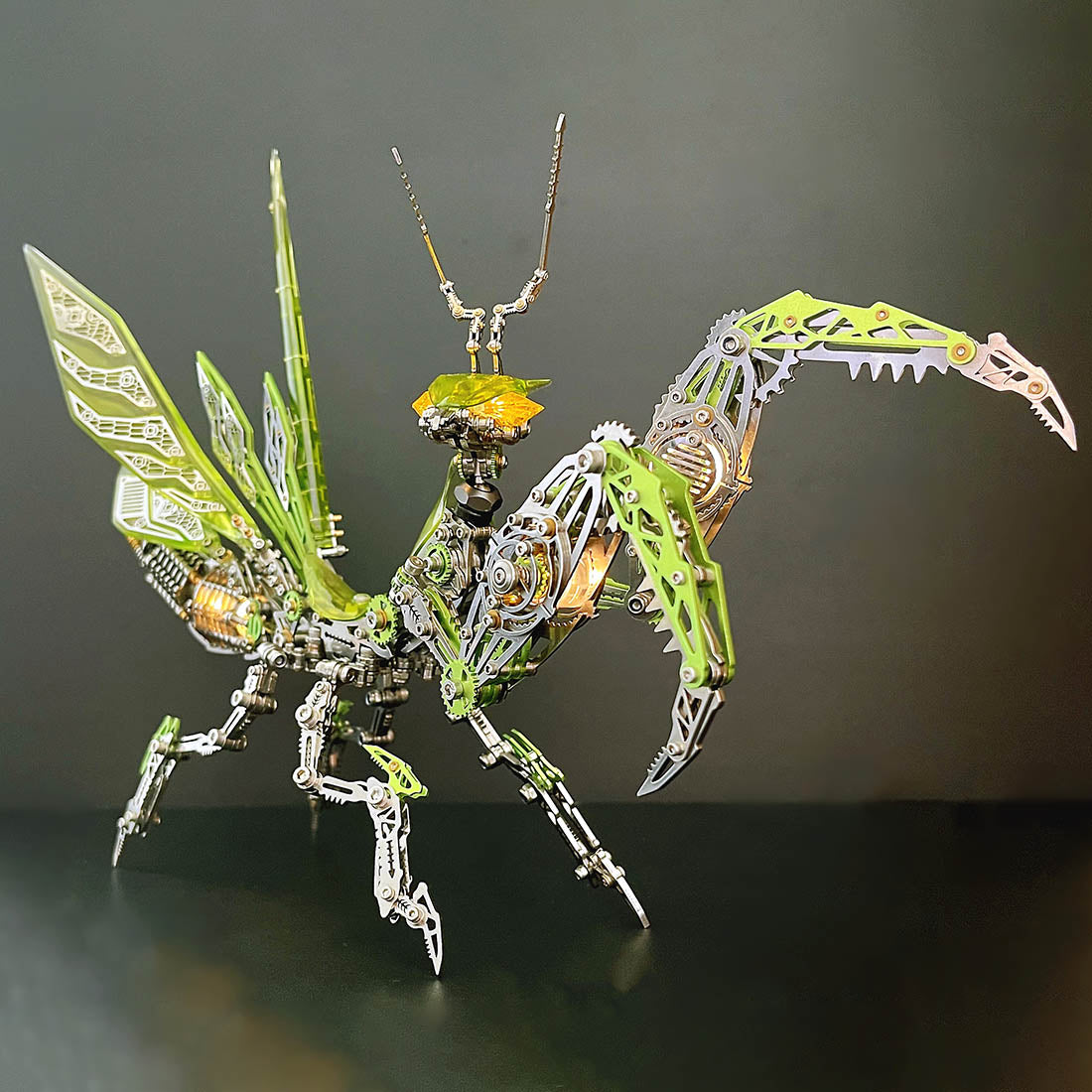 Mechanical Punk Mantis 3D Metal Model Kits DIY 1000+PCS - 3D Metal Puzzle Kit | Karpenter Shop