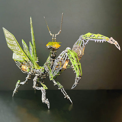 Mechanical Punk Mantis 3D Metal Model Kits DIY 1000+PCS - 3D Metal Puzzle Kit | Karpenter Shop