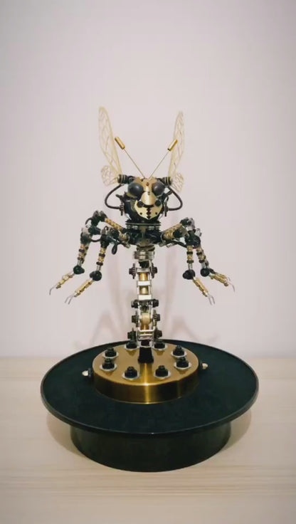 3D Metal DIY Mechanical Wasp Insects Puzzle Model Kit Assembly Jigsaw Crafts