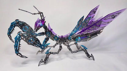 Mechanical Steampunk Mantis 3D Metal Model Kit – 1000+ PCS